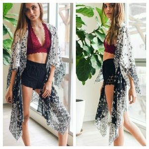 Blossom Kimono w/ Back Slits